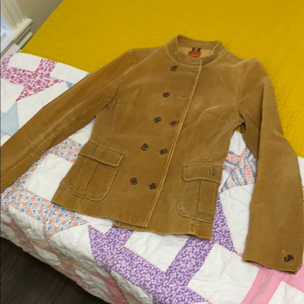 Anonymous John Carlisle ribbed cotton jacket